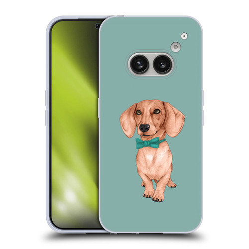 Barruf Dogs Dachshund, The Wiener Soft Gel Case for Nothing Phone (2a)