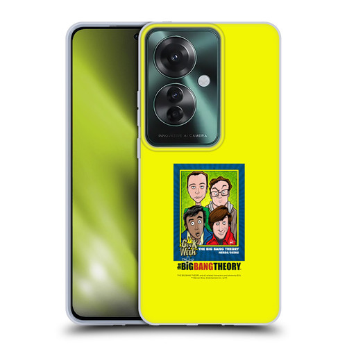 The Big Bang Theory Graphics Arts 2 Poster Soft Gel Case for OPPO Reno11 F 5G / F25 Pro 5G