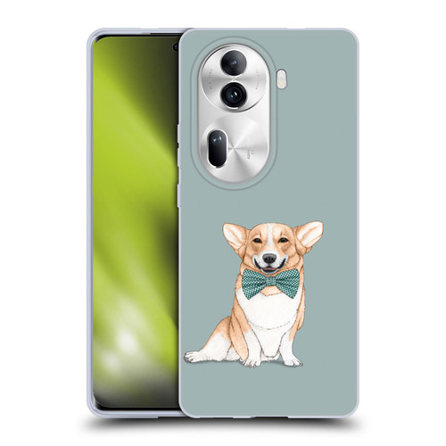 Barruf Dogs Corgi Soft Gel Case for OPPO Reno11 Pro
