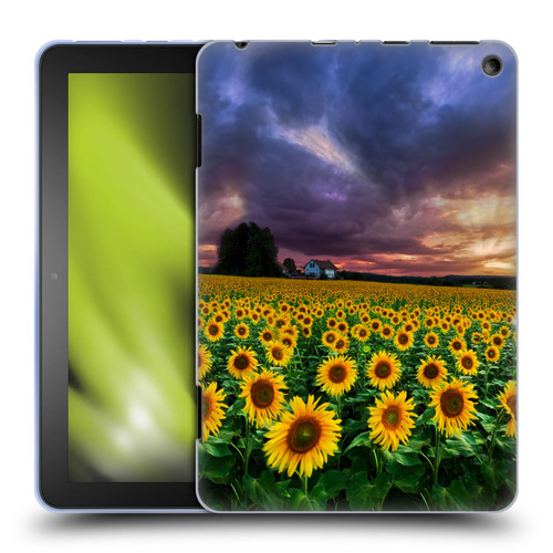 Celebrate Life Gallery Florals Stormy Sunrise Soft Gel Case for Amazon Fire HD 8/Fire HD 8 Plus 2020