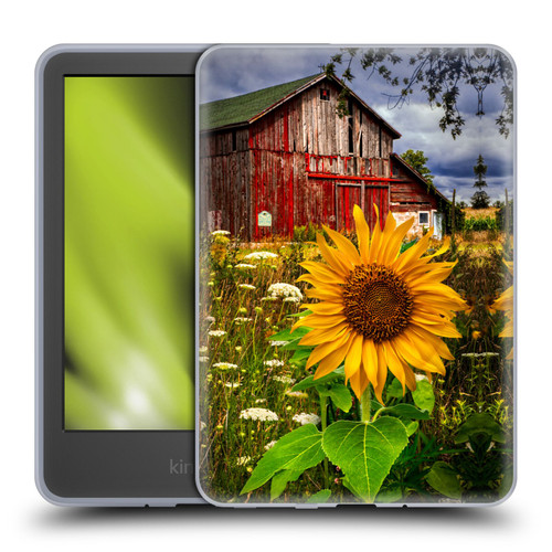 Celebrate Life Gallery Florals Barn Meadow Flowers Soft Gel Case for Amazon Kindle 11th Gen 6in 2022