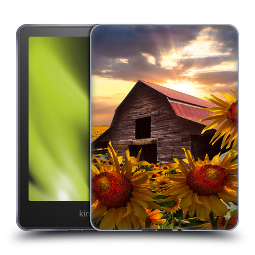 Celebrate Life Gallery Florals Sunflower Dance Soft Gel Case for Amazon Kindle Paperwhite 5 (2021)