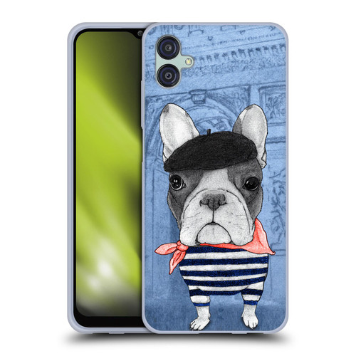 Barruf Dogs French Bulldog Soft Gel Case for Samsung Galaxy M04 5G / A04e