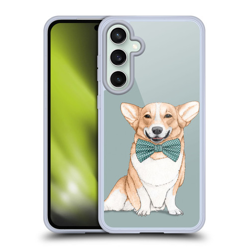 Barruf Dogs Corgi Soft Gel Case for Samsung Galaxy S23 FE 5G