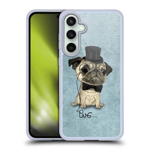 Barruf Dogs Gentle Pug Soft Gel Case for Samsung Galaxy S23 FE 5G