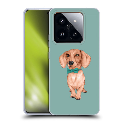 Barruf Dogs Dachshund, The Wiener Soft Gel Case for Xiaomi 14 Pro