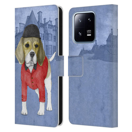 Barruf Dogs Beagle Leather Book Wallet Case Cover For Xiaomi 13 Pro 5G