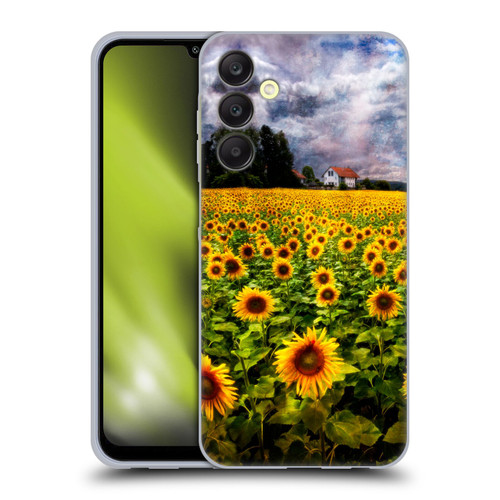 Celebrate Life Gallery Florals Dreaming Of Sunflowers Soft Gel Case for Samsung Galaxy A25 5G