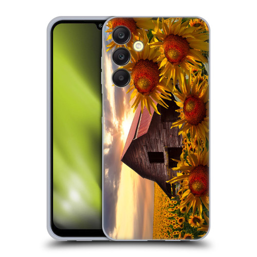 Celebrate Life Gallery Florals Sunflower Dance Soft Gel Case for Samsung Galaxy A25 5G