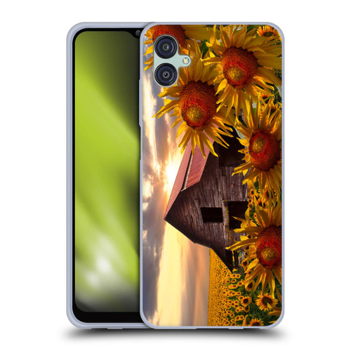 Celebrate Life Gallery Florals Sunflower Dance Soft Gel Case for Samsung Galaxy M04 5G / A04e