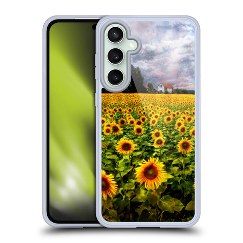 Celebrate Life Gallery Florals Dreaming Of Sunflowers Soft Gel Case for Samsung Galaxy S23 FE 5G