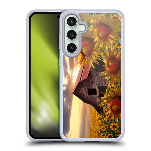 Celebrate Life Gallery Florals Sunflower Dance Soft Gel Case for Samsung Galaxy S23 FE 5G