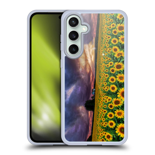 Celebrate Life Gallery Florals Stormy Sunrise Soft Gel Case for Samsung Galaxy S23 FE 5G