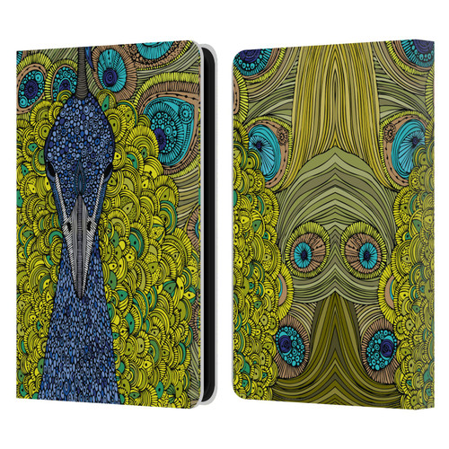 Valentina Birds The Peacock Leather Book Wallet Case Cover For Amazon Kindle 11th Gen 6in 2022