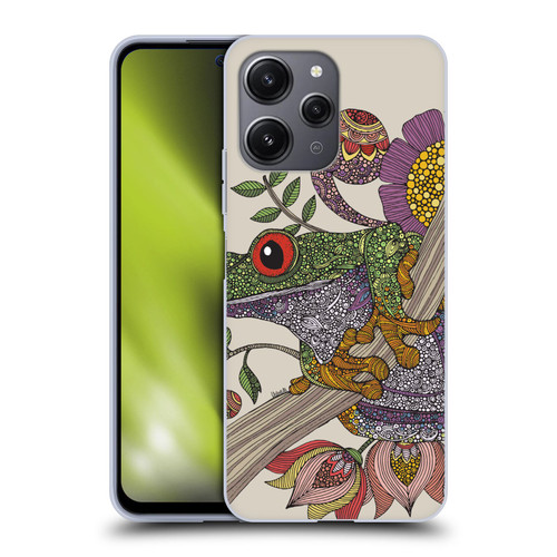 Valentina Animals And Floral Frog Soft Gel Case for Xiaomi Redmi 12