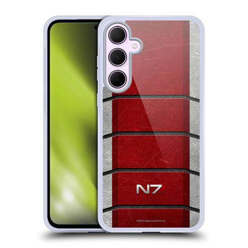 EA Bioware Mass Effect Graphics N7 Logo Armor Soft Gel Case for Samsung Galaxy A35 5G