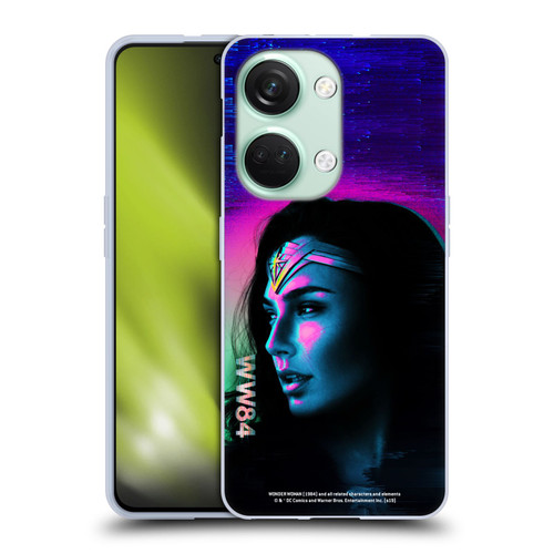 Wonder Woman 1984 80's Graphics Glitch Soft Gel Case for OnePlus Nord 3 5G