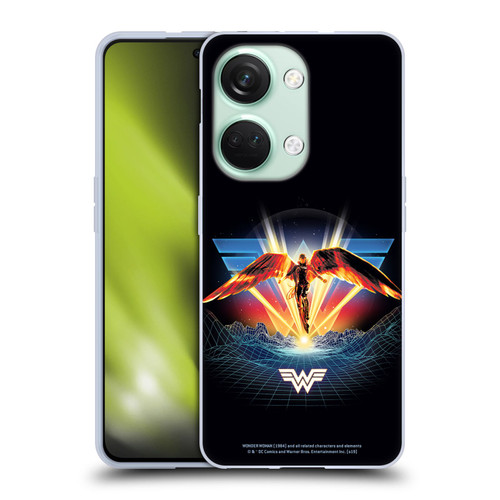 Wonder Woman 1984 80's Graphics Golden Armour Soft Gel Case for OnePlus Nord 3 5G