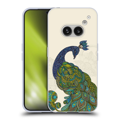 Valentina Birds Peacock Tail Soft Gel Case for Nothing Phone (2a)