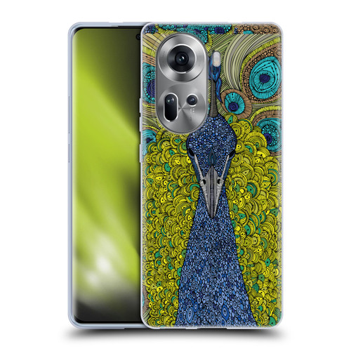 Valentina Birds The Peacock Soft Gel Case for OPPO Reno11