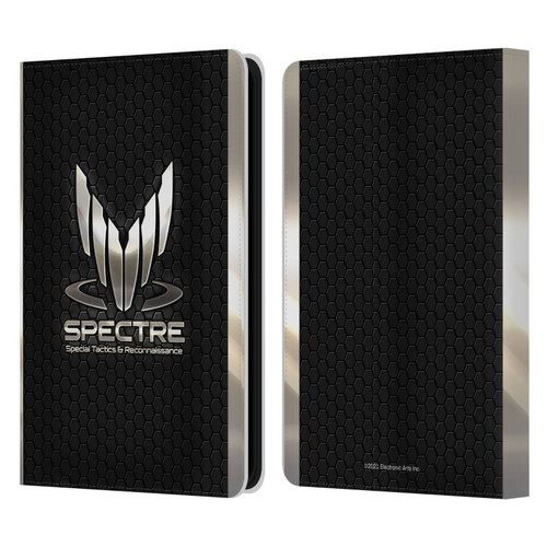 EA Bioware Mass Effect 3 Badges And Logos Spectre Leather Book Wallet Case Cover For Amazon Kindle 11th Gen 6in 2022