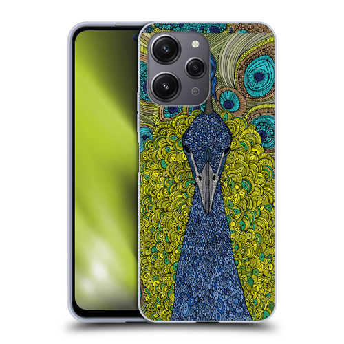 Valentina Birds The Peacock Soft Gel Case for Xiaomi Redmi 12