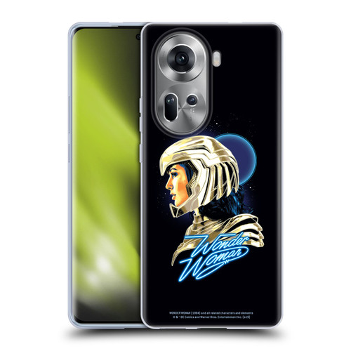 Wonder Woman 1984 80's Graphics Golden Armour 2 Soft Gel Case for OPPO Reno11