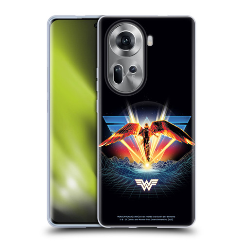 Wonder Woman 1984 80's Graphics Golden Armour Soft Gel Case for OPPO Reno11