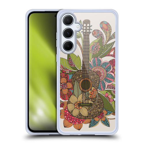 Valentina Bloom Ever Guitar Soft Gel Case for Samsung Galaxy A55 5G