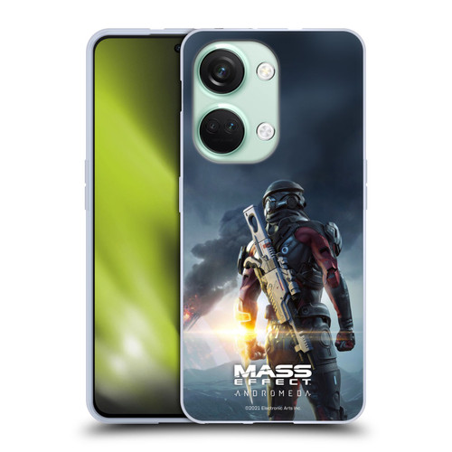 EA Bioware Mass Effect Andromeda Graphics Key Art Super Deluxe 2017 Soft Gel Case for OnePlus Nord 3 5G