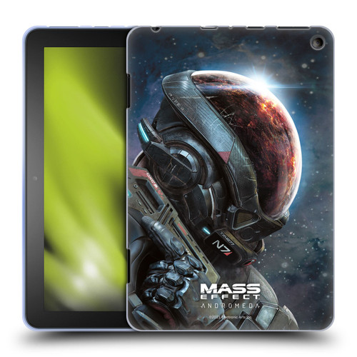 EA Bioware Mass Effect Andromeda Graphics Key Art 2017 Soft Gel Case for Amazon Fire HD 8/Fire HD 8 Plus 2020