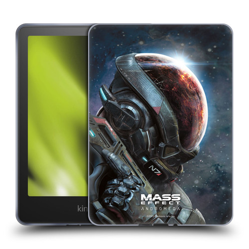 EA Bioware Mass Effect Andromeda Graphics Key Art 2017 Soft Gel Case for Amazon Kindle Paperwhite 5 (2021)