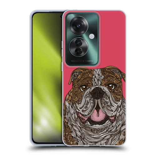 Valentina Dogs English Bulldog Soft Gel Case for OPPO Reno11 F 5G / F25 Pro 5G