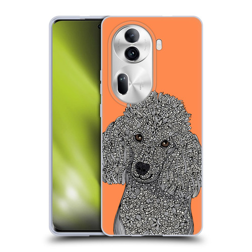 Valentina Dogs Poodle Soft Gel Case for OPPO Reno11 Pro