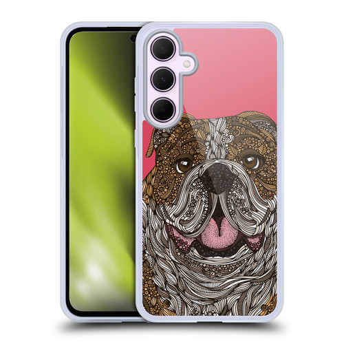 Valentina Dogs English Bulldog Soft Gel Case for Samsung Galaxy A35 5G