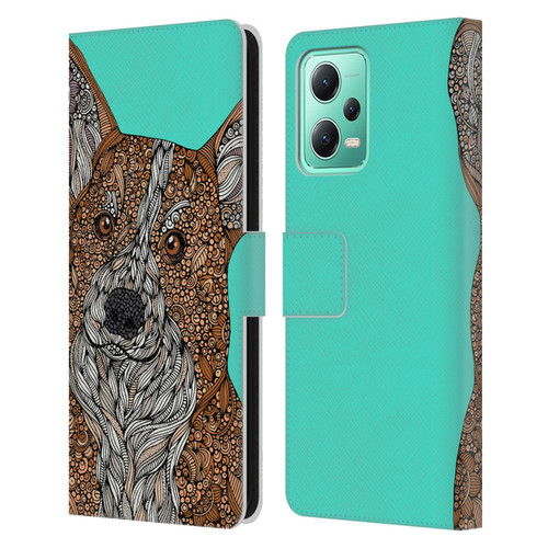 Valentina Dogs Corgi Leather Book Wallet Case Cover For Xiaomi Redmi Note 12 5G