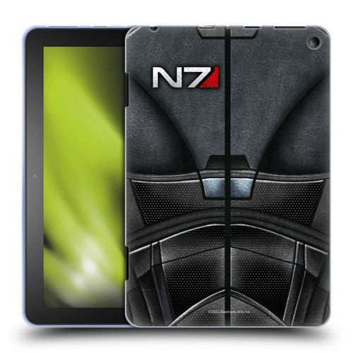 EA Bioware Mass Effect Armor Collection N7 Soft Gel Case for Amazon Fire HD 8/Fire HD 8 Plus 2020