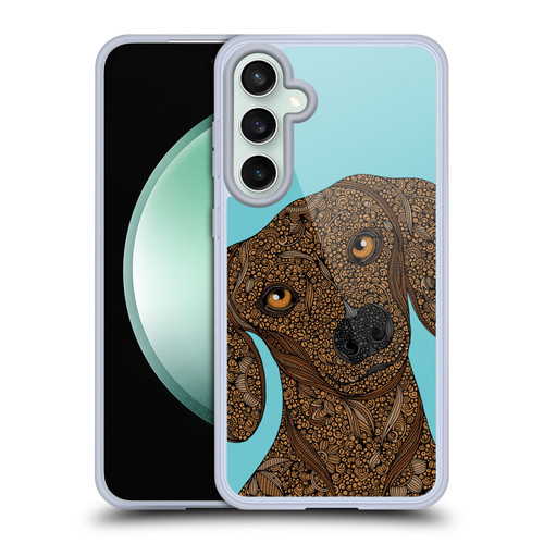 Valentina Dogs Dachshund Soft Gel Case for Samsung Galaxy S23 FE 5G