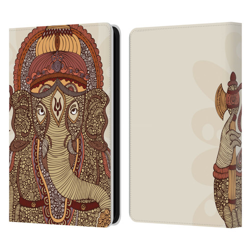 Valentina Symbols Illustration Ganesha Leather Book Wallet Case Cover For Amazon Kindle 11th Gen 6in 2022