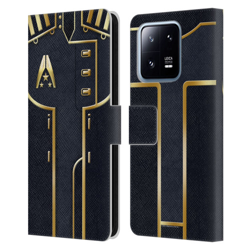 EA Bioware Mass Effect Armor Collection Officer Leather Book Wallet Case Cover For Xiaomi 13 Pro 5G