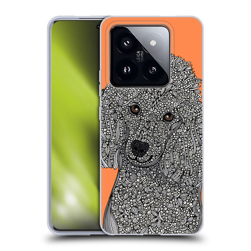 Valentina Dogs Poodle Soft Gel Case for Xiaomi 14 Pro
