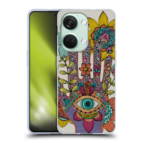 Valentina Symbols Illustration Hamsa Soft Gel Case for OnePlus Nord 3 5G