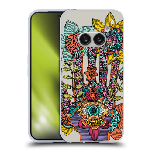 Valentina Symbols Illustration Hamsa Soft Gel Case for Nothing Phone (2a)