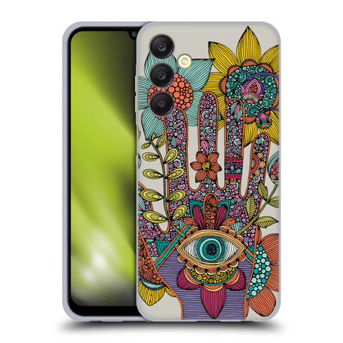 Valentina Symbols Illustration Hamsa Soft Gel Case for Samsung Galaxy A25 5G