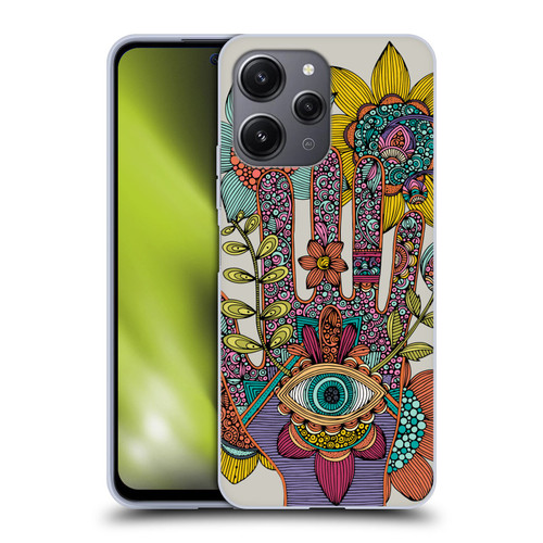 Valentina Symbols Illustration Hamsa Soft Gel Case for Xiaomi Redmi 12