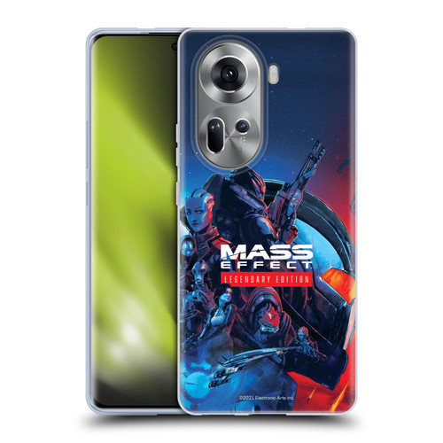 EA Bioware Mass Effect Legendary Graphics Key Art Soft Gel Case for OPPO Reno11
