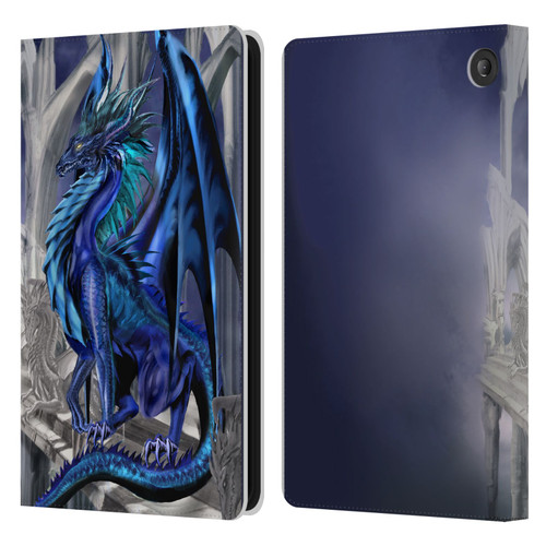 Ruth Thompson Dragons Nightfall Leather Book Wallet Case Cover For Amazon Fire 7 2022