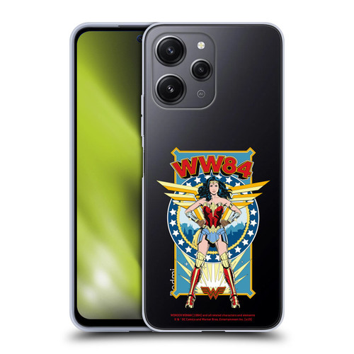 Wonder Woman 1984 Retro Art Logo And Shield Soft Gel Case for Xiaomi Redmi 12