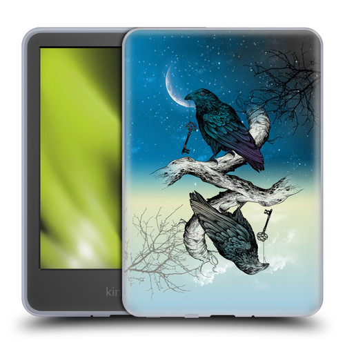 Rachel Caldwell Animals 3 Raven Soft Gel Case for Amazon Kindle 11th Gen 6in 2022