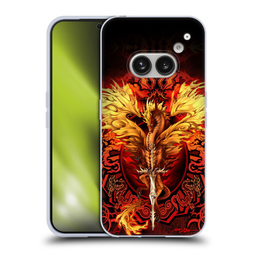 Ruth Thompson Dragons Flameblade Soft Gel Case for Nothing Phone (2a)